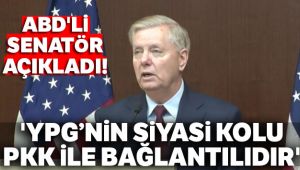 ABD'li senatör Lindsey Graham: 'YPG’nin siyasi kolu PKK ile bağlantılıdır'