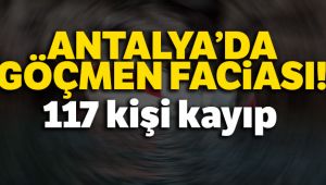 Akdeniz’de göçmen faciası: 117 kişi kayıp