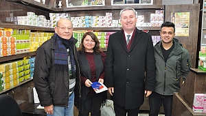 Ali Kemal Elitaş’tan Menemen Esnafına Yeni Yıl Ziyareti.