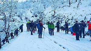 Aydın Dağları'na tırmandılar