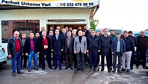 Başkan Atila, Hurdacılar sitesi esnafı ile buluştu