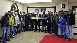 Başkan Piriştina Bucaspor taraftarlarıyla bir araya geldi