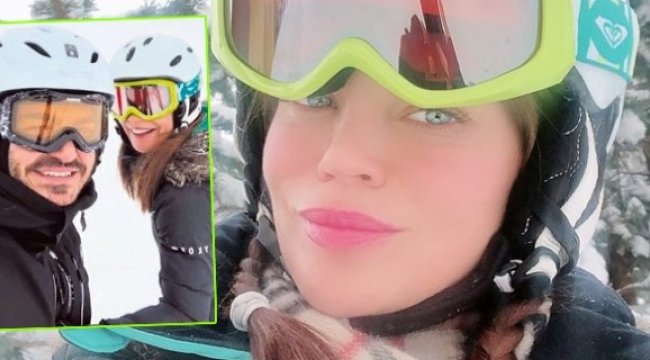 Ebru Şallı ve aşkı romantizmin zirvesinde