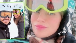 Ebru Şallı ve aşkı romantizmin zirvesinde