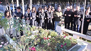 Hayırsever Salih İşgören’e kabri başında anma