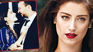 Hazal Kaya bekarlığa böyle veda etti!