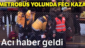 İstanbul'da metrobüs bir vatandaşa çarptı