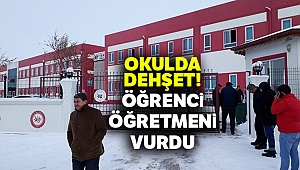 Okulda dehşet! Öğrenci öğretmeni vurdu