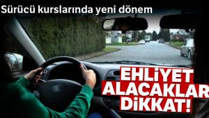 Sürücü kurslarına kota geliyor