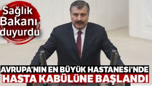 Ankara Şehir Hastanesi hasta kabulüne başladı