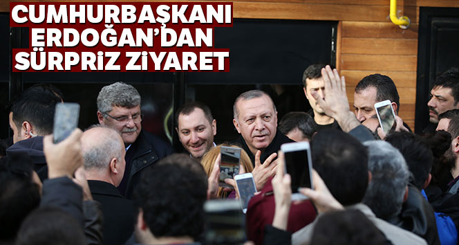 Cumhurbaşkanı Erdoğan, Çengelköy’de çay bahçesinde vatandaşlarla sohbet etti