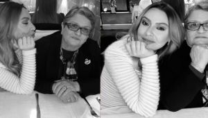 Hadise Belçika'da annesiyle buluştu