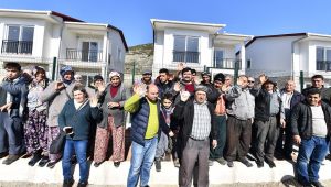 Heyelan bölgesine ev müjdesi