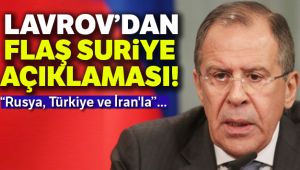 Lavrov: 'Rusya, Türkiye ve İran'la Suriye'de ortak askeri operasyon planlamıyor'