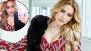 Sosyal medya Hadise'nin dekoltesini konuştu