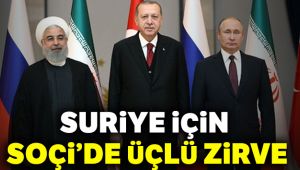 Suriye için Soçi’de üçlü zirve
