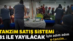 Tanzim satış sistemi 81 ile yayılacak