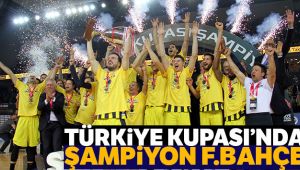 TBF Erkekler Türkiye Kupası şampiyonu Fenerbahçe Beko oldu