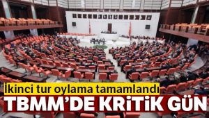 TBMM Başkanlık yarışının ikinci turu tamamlandı