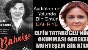 Elfin Tataroğlu'ndan okunması gereken bir kitap: 'Bahriye'