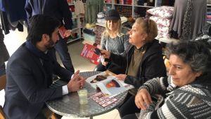 MHP'nin genç adayı dur durak bilmiyor