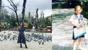 Pelin Karahan'dan aynı yerde aynı poz