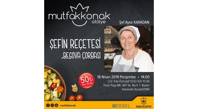 Ayşe Karadan Mutfak Konak Atölye’de