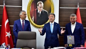 Başkan İduğ 12 yıl başkanlığını yaptığı EGOD ailesiyle buluştu