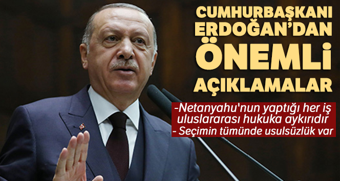 Cumhurbaşkanı Erdoğan'dan önemli açıklamalar...