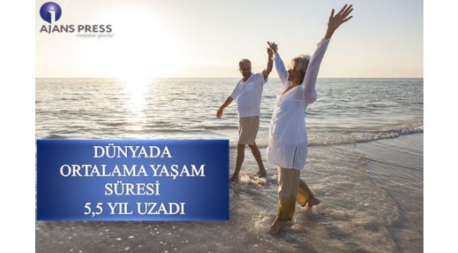 Dünyada Ortalama Yaşam Süresi 5,5 Yıl Uzadı
