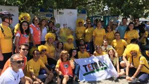 Arıların İzinde Pedal Çevirdiler