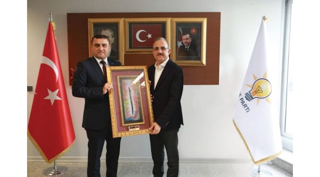 Askon’dan Ak Parti İzmir İl Başkanı Sürekli’ye Hayırlı Olsun Ziyareti