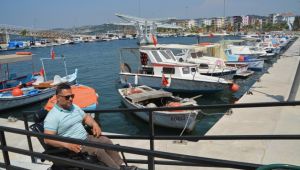 Balıkçı tekne barınağına engelli rampaları