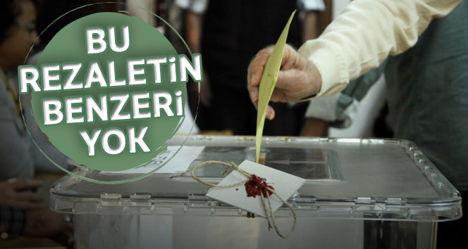 Bu rezaletin benzeri yok!