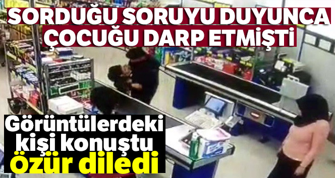 Çocuğun darp iddiasında, kadın özür diledi