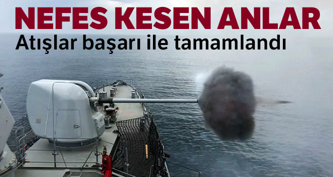 Deniz Kurdu-2019’da hava savunması atışları başarı ile tamamlandı