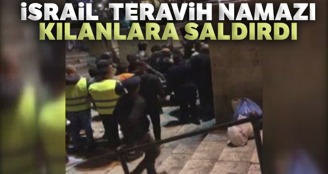 İsrail, Mescidi Aksa'da teravih namazı kılanlara saldırdı: 6 yaralı