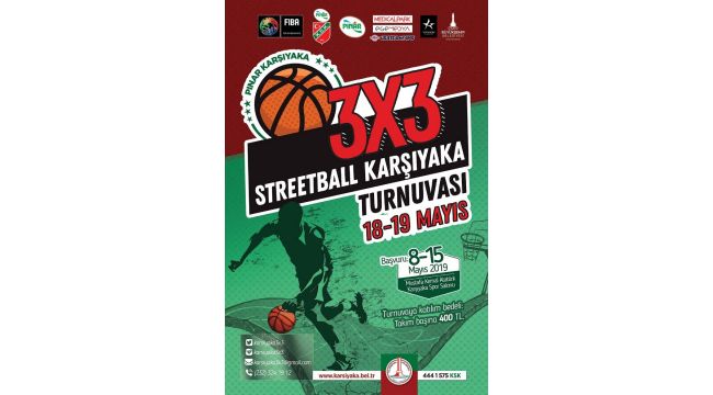 Karşıyaka’da ‘streetball’ heyecanı