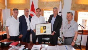 Mesut Ergin’e hayırlı olsun ziyareti