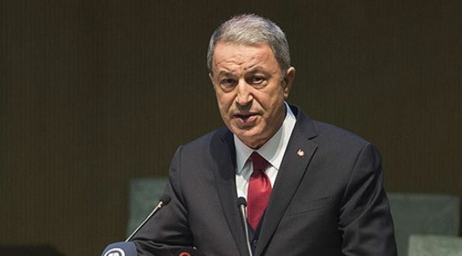 Milli Savunma Bakanı Hulusi Akar'dan Ege ve Doğu Akdeniz açıklaması