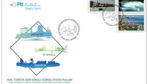 Ptt’den ’’ 2019 Turistik Seri ‘’Konulu Sürekli Posta Pulları