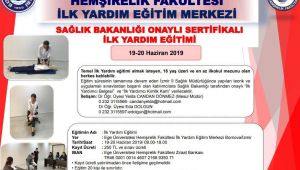 Sağlık Bakanlığı Onaylı Sertifikalı “İlk Yardım Eğitimi” Başlıyor
