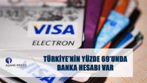 Türkiye’nin Yüzde 69’Unda Banka Hesabı Var