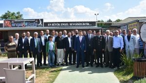 Aliağa protokolü bayramlaştı 