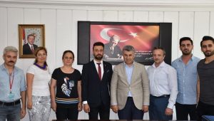 Buca kaymakamına ziyaret