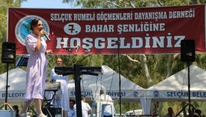 Göçmenler Pamucak'da buluştu