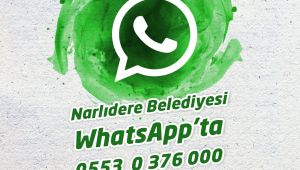 Narlıdere Belediyesi WhatsApp’ta
