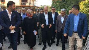 Bakan Soylu ile Pakdemirli gençlik kampında