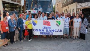 İzmir Bosna Sancak Dernek Üyeleri Srebrenitsa’yı yalnız bırakmadı