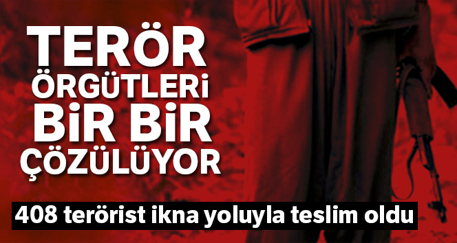 Terör örgütlerinde ikna yoluyla teslim olmalar arttı
